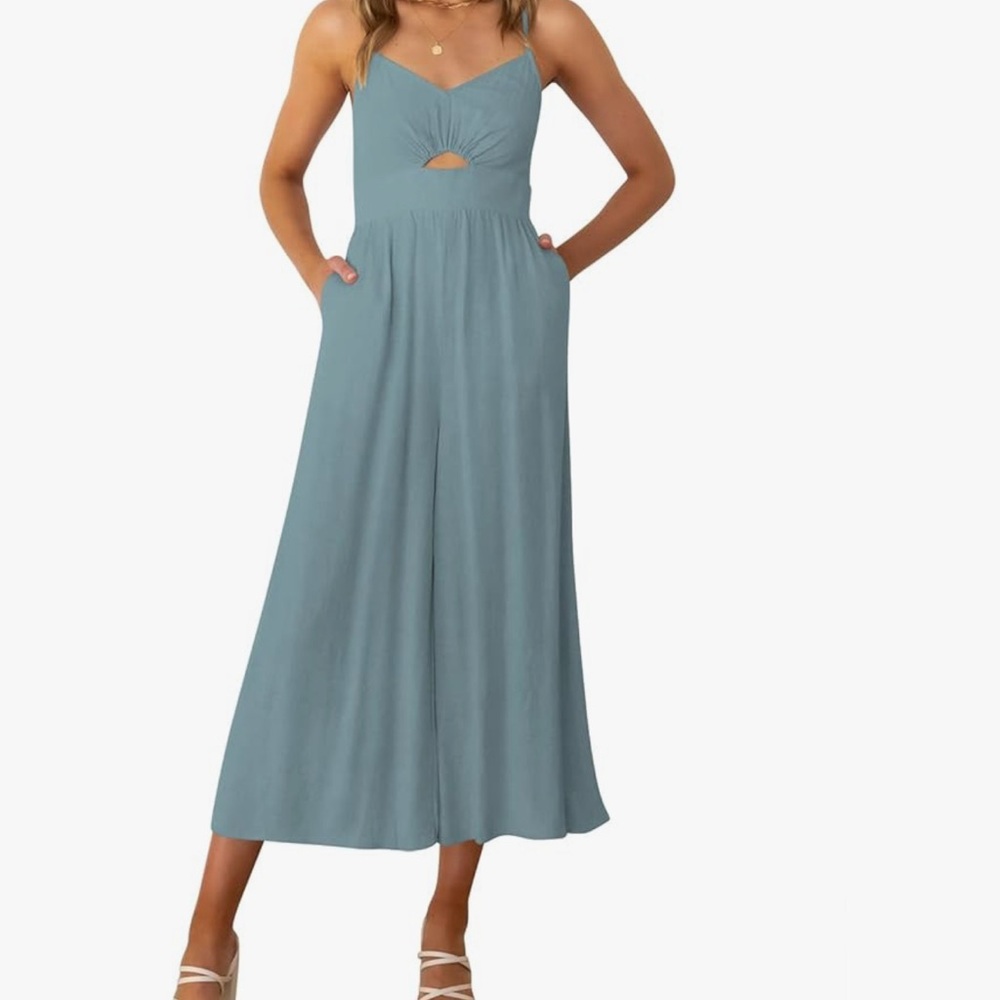 ANRABESS Womens Jumpsuit Summer Beach Vacation Romper